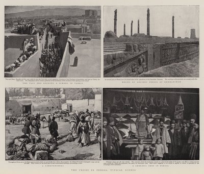 La crisis en Persia, escenas típicas de Charles J. Staniland